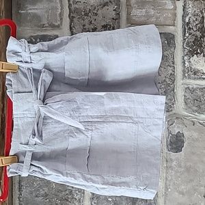 Cabi light blue skort.